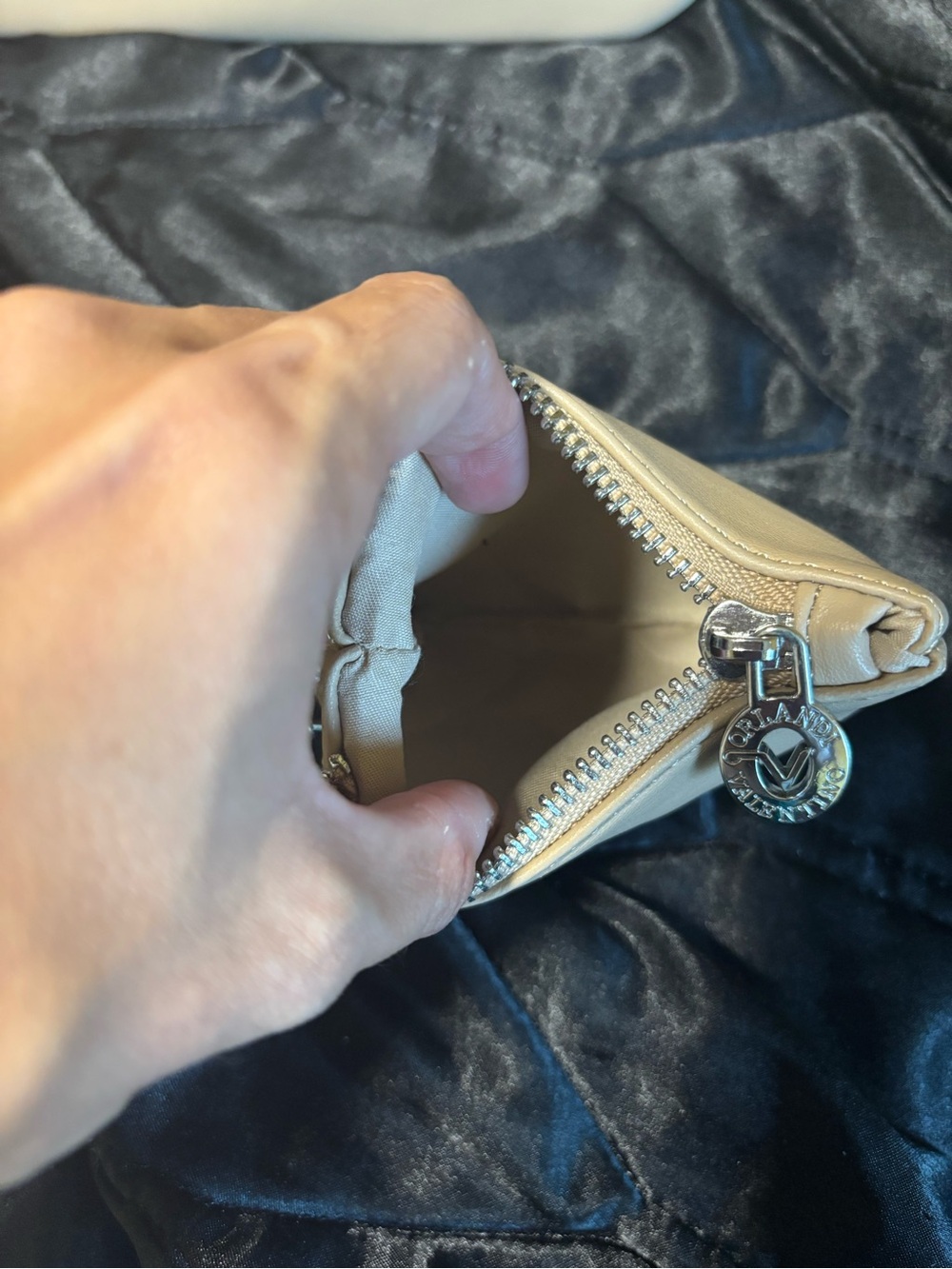 Valentino Orlandi Shoulder Bag + Matching Coin Pouch — Like New - Picture 5 of 12